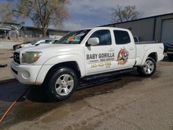 Salvage cars for sale at Albuquerque, NM auction: 2009 Toyota Tacoma Double Cab Long BED