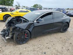 Tesla Model 3 salvage cars for sale: 2019 Tesla Model 3