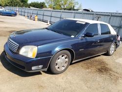 Salvage cars for sale at auction: 2002 Cadillac Deville