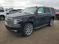 Salvage cars for sale from Copart Indianapolis, IN: 2017 Chevrolet Tahoe K1500 Premier