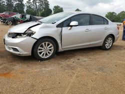 Vehiculos salvage en venta de Copart Longview, TX: 2012 Honda Civic EX