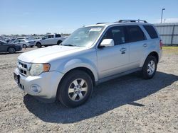 Salvage cars for sale at Sacramento, CA auction: 2011 Ford Escape Limited