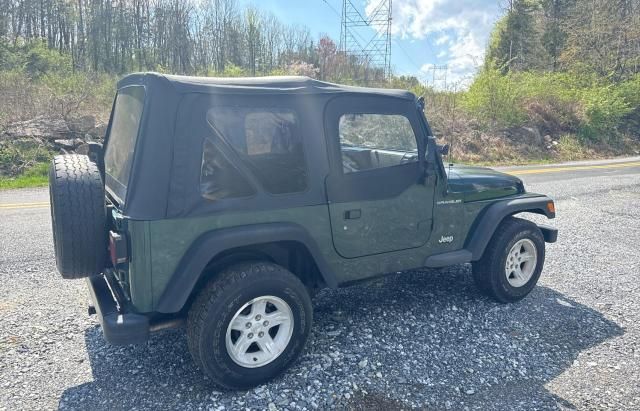 1999 Jeep Wrangler / TJ SE