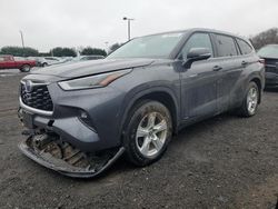 Toyota Highlander Hybrid le Vehiculos salvage en venta: 2021 Toyota Highlander Hybrid LE