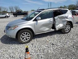 Salvage cars for sale at Barberton, OH auction: 2007 Nissan Murano SL