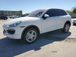 Salvage cars for sale from Copart Wilmer, TX: 2012 Porsche Cayenne S