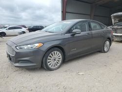 Salvage cars for sale at Houston, TX auction: 2016 Ford Fusion SE Hybrid