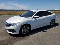Salvage cars for sale at Sacramento, CA auction: 2016 Honda Civic EX