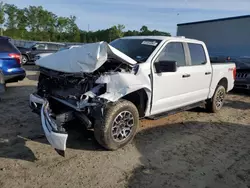 Salvage cars for sale from Copart Spartanburg, SC: 2021 Ford F150 Supercrew