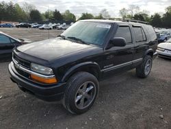 Salvage SUVs for sale at auction: 2002 Chevrolet Blazer