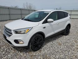 Copart select cars for sale at auction: 2017 Ford Escape SE