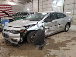 Salvage cars for sale at auction: 2017 Chevrolet Malibu LS