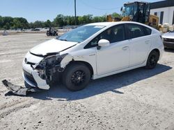 Salvage cars for sale from Copart Savannah, GA: 2015 Toyota Prius