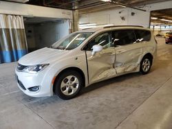 Salvage cars for sale at Wheeling, IL auction: 2017 Chrysler Pacifica Ehybrid Premium