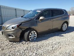 Salvage cars for sale from Copart Wichita, KS: 2017 Buick Envision Essence