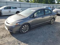 Salvage cars for sale at Gastonia, NC auction: 2010 Honda Civic EXL