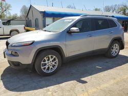 Salvage cars for sale at Wichita, KS auction: 2014 Jeep Cherokee Latitude