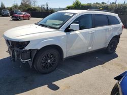 Salvage cars for sale from Copart San Martin, CA: 2018 Dodge Journey SXT