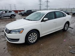 Volkswagen Passat salvage cars for sale: 2015 Volkswagen Passat S