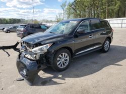 Vehiculos salvage en venta de Copart Dunn, NC: 2015 Infiniti QX60