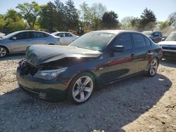 Salvage cars for sale from Copart Madisonville, TN: 2009 BMW 528 I