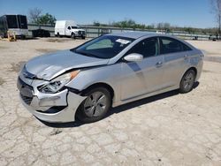 Salvage cars for sale at Kansas City, KS auction: 2013 Hyundai Sonata Hybrid