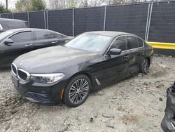 Salvage cars for sale at Waldorf, MD auction: 2018 BMW 530XE