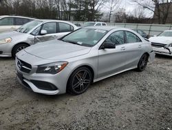 Salvage cars for sale at North Billerica, MA auction: 2018 Mercedes-Benz CLA 250