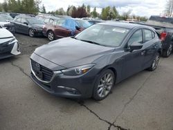 Mazda 3 salvage cars for sale: 2017 Mazda 3 Grand Touring