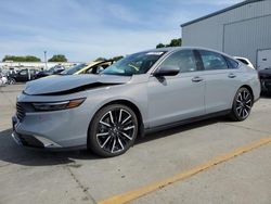 Salvage cars for sale at Sacramento, CA auction: 2024 Honda Accord Touring Hybrid