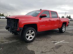 Salvage cars for sale from Copart Rancho Cucamonga, CA: 2017 Chevrolet Silverado C1500 LT