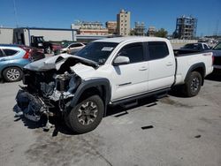 Salvage cars for sale from Copart New Orleans, LA: 2018 Toyota Tacoma Double Cab