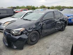 Salvage cars for sale at Fredericksburg, VA auction: 2016 Toyota Corolla L