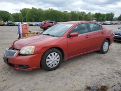 Salvage cars for sale at Conway, AR auction: 2012 Mitsubishi Galant ES