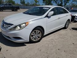 Salvage cars for sale at Riverview, FL auction: 2011 Hyundai Sonata GLS