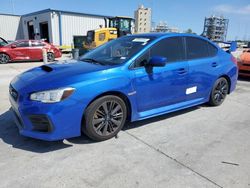 Salvage cars for sale at New Orleans, LA auction: 2018 Subaru WRX