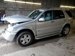 Mercedes-Benz ML 500 salvage cars for sale: 2005 Mercedes-Benz ML 500