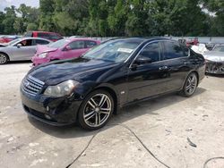 Salvage cars for sale from Copart Ocala, FL: 2006 Infiniti M45 Base