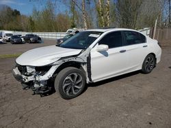 Honda salvage cars for sale: 2017 Honda Accord EX