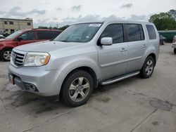 Honda Pilot salvage cars for sale: 2014 Honda Pilot Exln