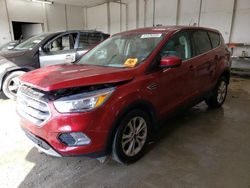 Salvage cars for sale at Madisonville, TN auction: 2017 Ford Escape SE