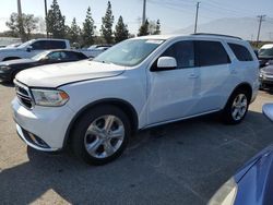 Vehiculos salvage en venta de Copart Rancho Cucamonga, CA: 2014 Dodge Durango SXT