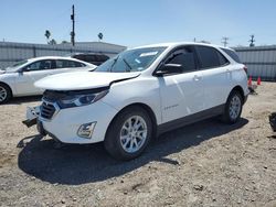 Salvage cars for sale from Copart Mercedes, TX: 2018 Chevrolet Equinox LS