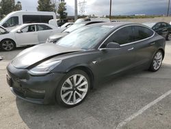 Salvage cars for sale from Copart Rancho Cucamonga, CA: 2019 Tesla Model 3