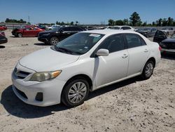 Vehiculos salvage en venta de Copart Houston, TX: 2011 Toyota Corolla Base