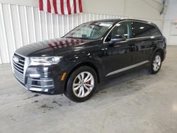 Salvage cars for sale at Lumberton, NC auction: 2017 Audi Q7 Premium