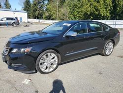 Chevrolet salvage cars for sale: 2015 Chevrolet Impala LTZ