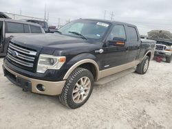 Salvage cars for sale from Copart Haslet, TX: 2013 Ford F150 Supercrew