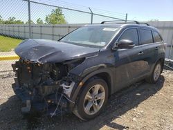 Vehiculos salvage en venta de Copart Houston, TX: 2016 Toyota Highlander Limited