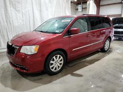 Salvage cars for sale at Leroy, NY auction: 2013 Chrysler Town & Country Touring